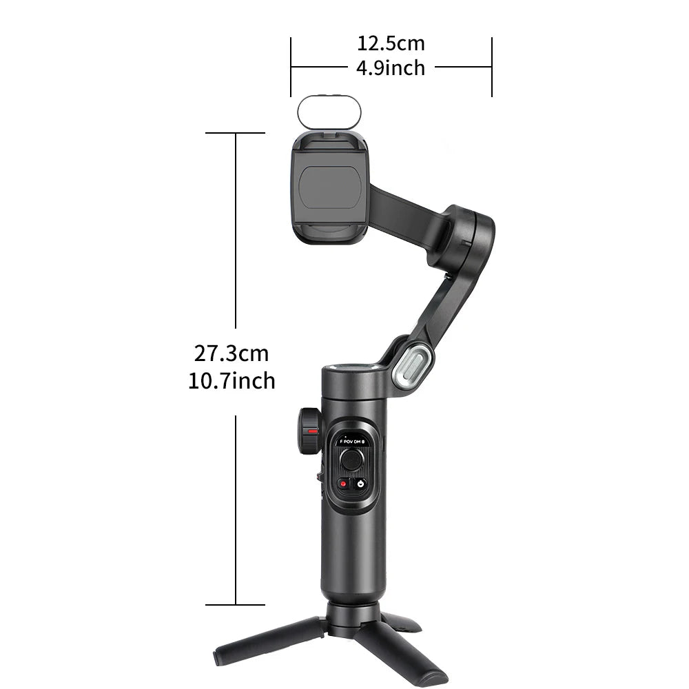AOCHUAN Smart XE 3-Axis Handheld Gimbal Stabilizer for Smartphone iPhone/Android Face Tracking Tiktok Vlog Live Streaming